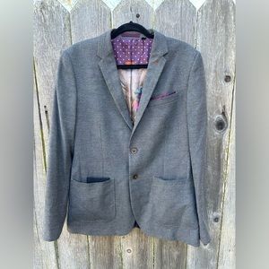 Grey Ted Baker Suit Jacket